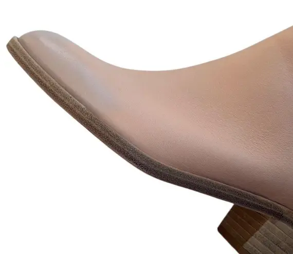 Garnet Hill Like New Leather Adelle Ankle Boots Size 8.5