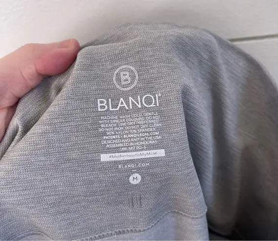 Blanqi Grey Sport Support Hipster Contour Leggings Size M