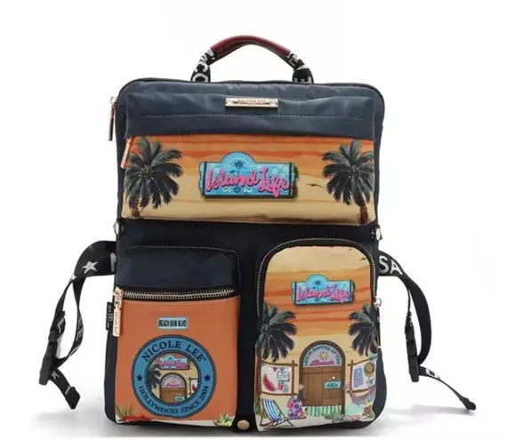 Nicole Lee USA Multi-Pocket Travel Backpack