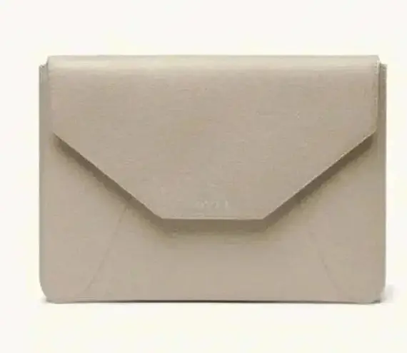 NWT Senreve MINI ENVELOPE SLEEVE Sand Gray