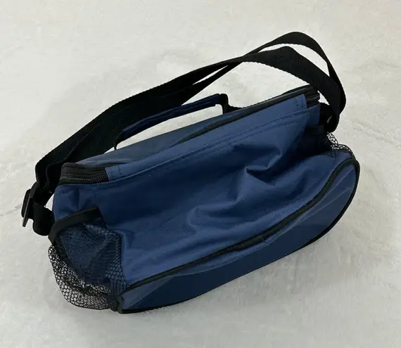 MLB Baseball Seattle Mariners Travel School Game Cooler Lunch Box Bag 10”x8”x6” Blue