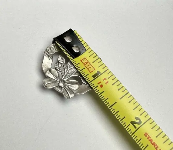 Longaberger Hope Rose 2004 10 Years of Giving Pewter Anniversary Brooch Pin