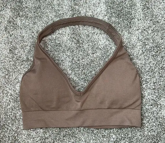 YoungLA Sports Bra Tan Size XS