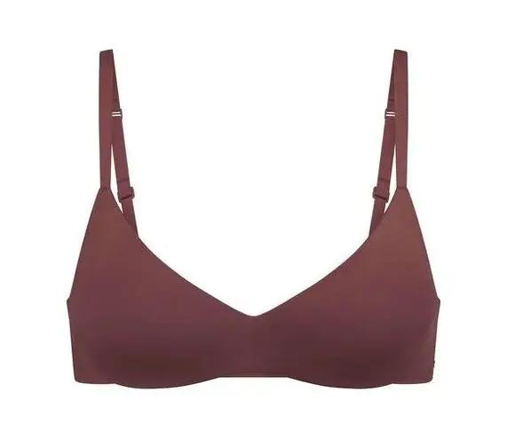 SKIMS Wireless Form Push-up Bra Garnet Size 38DD