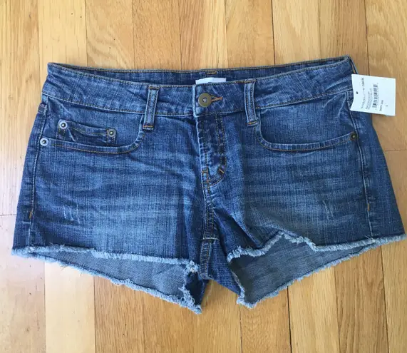 Abound Rugged Blue Denim Jean Short Shorts Size 5