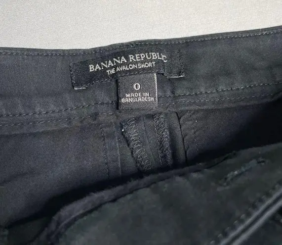 Banana Republic  The Avalon Short in Black Size 0 Bermuda