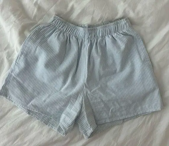 Subdued striped shorts size small