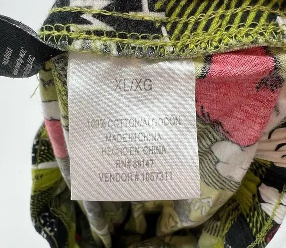 Dr. Seuss The Grinch Naughty? who me? pull on pajama pants christmas size XL