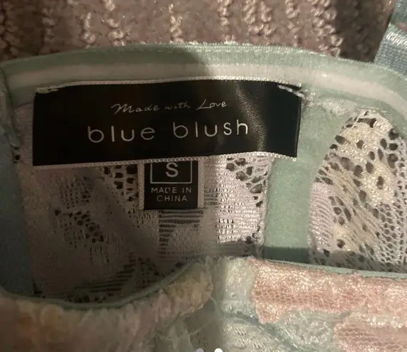 Blue Blush corset style top - Image 2