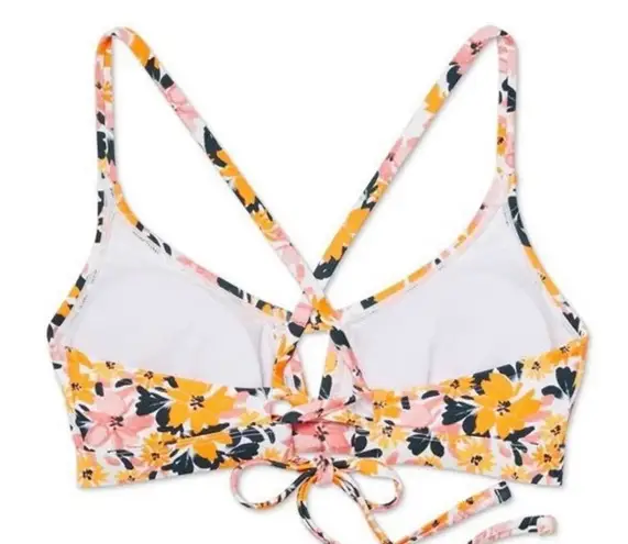 Kona Sol Floral Bikini Top