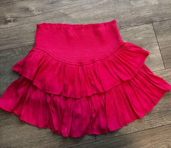 Mustard Seed  Hot Pink Ruffle Skort
