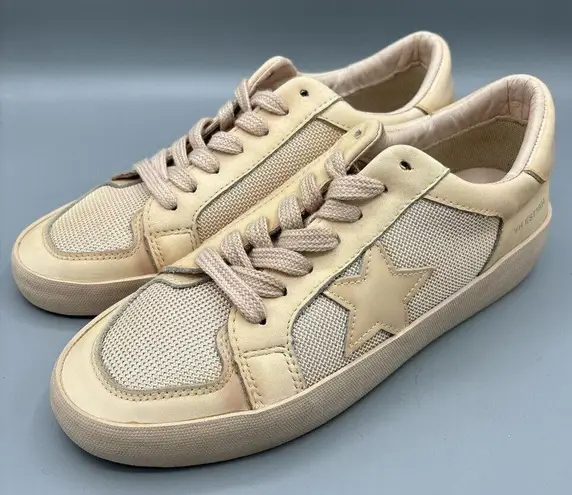 Vintage Havana Women’s Star Sneakers Blush Peach Size 7.5 Lace Up Pink