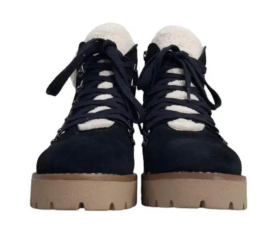 Blondo Womens 7.5 Devin Waterproof Black Suede Bootie NEW