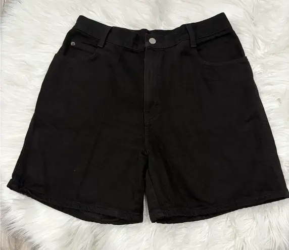 Vintage Gitano Black Jean Shorts for Women Size 12