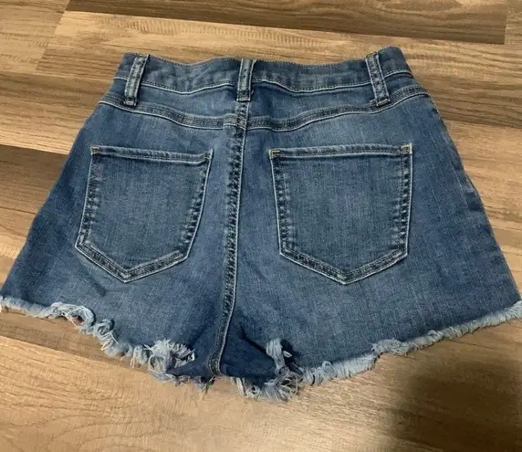 REWASH High-Waisted Denim Jean Shorts