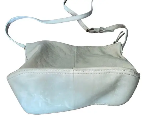 American Leather Co. Crossbody Boho Indie Bag Adjustable strap mint green