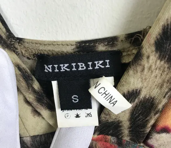 NIKIBIKI NWT Body Con Ruched Mini Dress