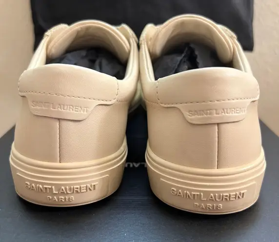 Saint Laurent Sneakers Andy Low Top Brooklyn Dark Coquille Casual Womans Sneaker