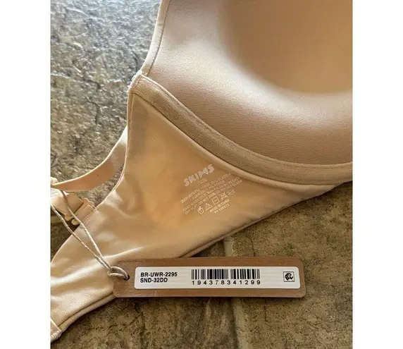 SKIMS Fits Everybody Pushup Demi Bra Sand 32DD