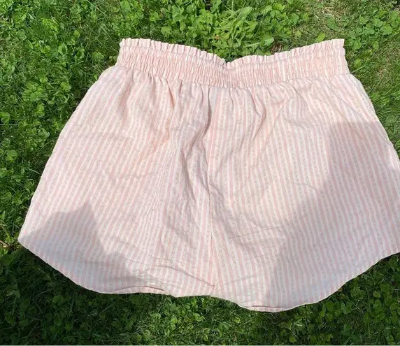 Wild Fable Target  pink striped shorts SIZE SMALL