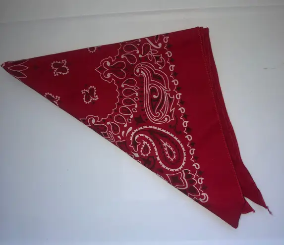 HAV-A-HANK Classic Red & White Bandana