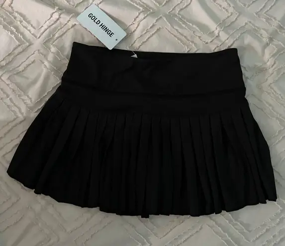 Hinge Black  Skirt