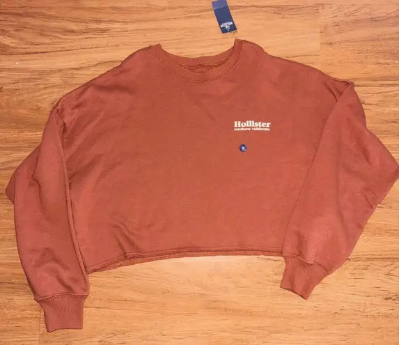 Hollister Oversized Crew Sweatshirt -Brand New