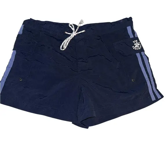 Bum Equipment Navy Blue Women's Swim Shorts size L