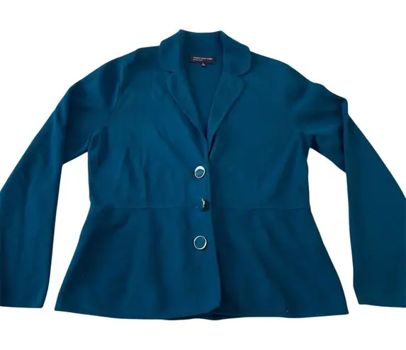 Jones New York Women's XL Blue Blazer Three