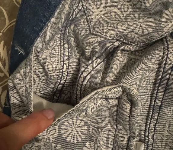 Vineyard Vines  Jean Jacket Women XS Button Up Denim Pockets Cotton