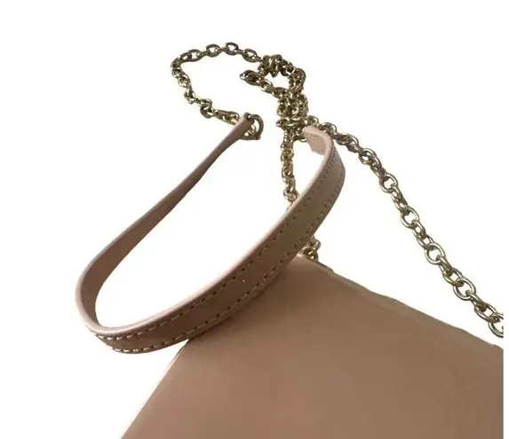 Zac Posen ZAC  Nude Patent Chain Crossbody Bag