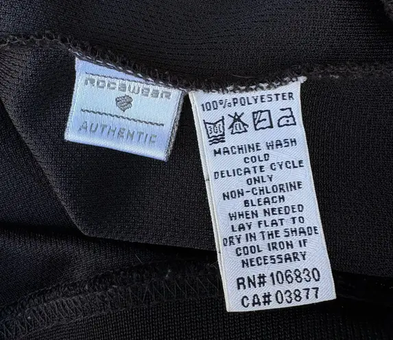 Rocawear Vintage Striped Black Red Track Zip Up Jacket