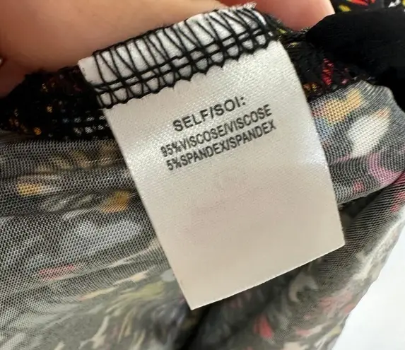 NEW Tanya Taylor Octavia Printed Tie-Back Maxi Dress