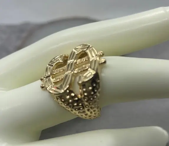 Dollar Sign Money Gold Ring