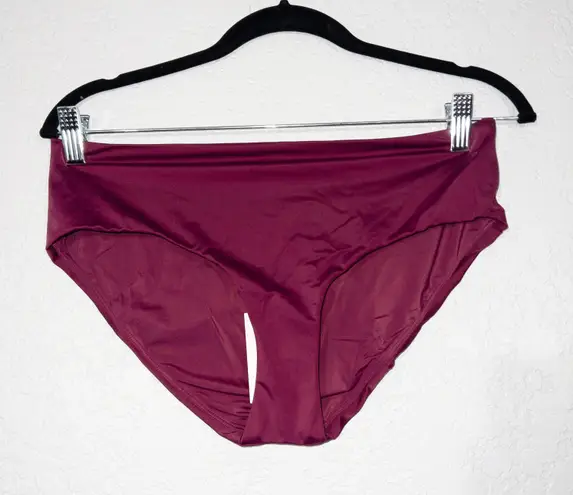 ANDIE NWT  Plum Hipster Swimsuit Bottom Size Medium