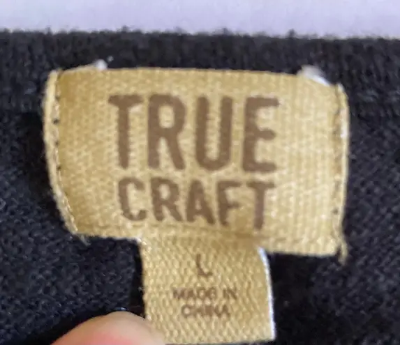 True Craft Black Top Size L