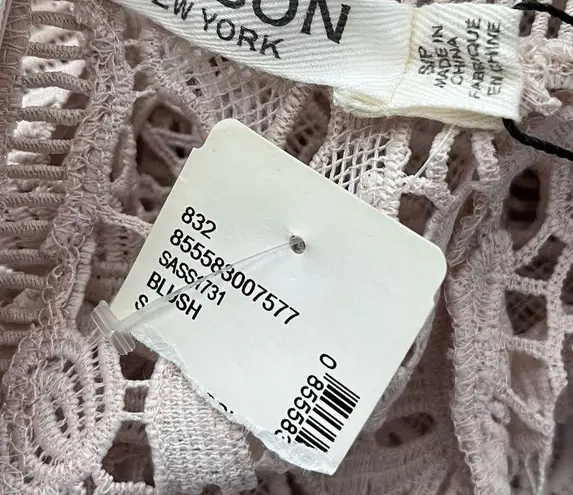 Allison New York Crochet Overlay Dress