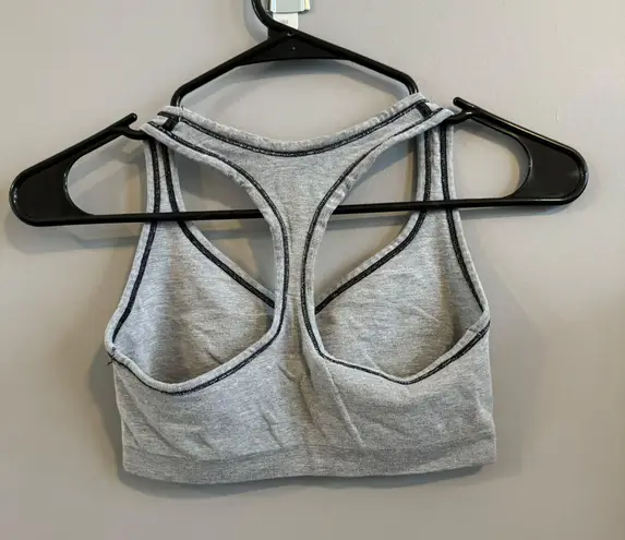 Lululemon Grey & Black Sports Bra