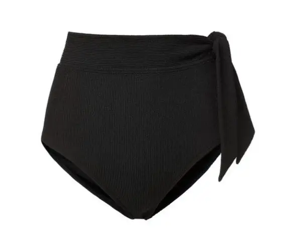 Change Of Scenery Side Tie High Waist Bottom Black NWOT Size S