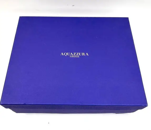 Aquazzura Boheme Tassel Pump Cognac Suede Excellent Condition Original Box sz 36 Brown