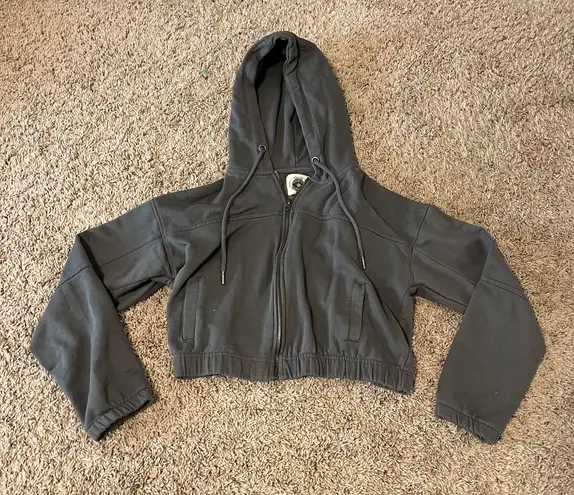 Ashley-Vintage Charm Cropped Hoodie