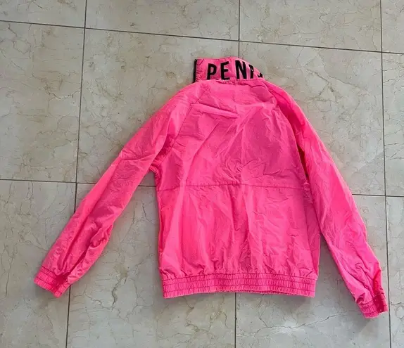 PE Nation Hot Pink Windbreaker Jacket Sz XS Like New