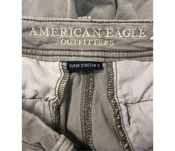 American Eagle  Super Stretch X Midi Shorts Sz 2