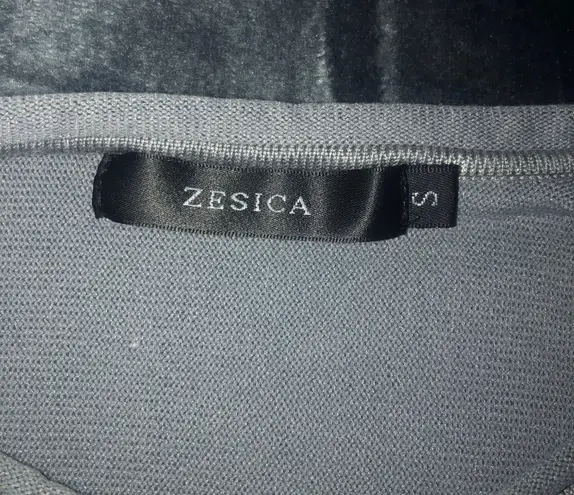 Lounge Zesica Gray Blue Spring  Set (Sweatshirt and Shorts) Womens size Small