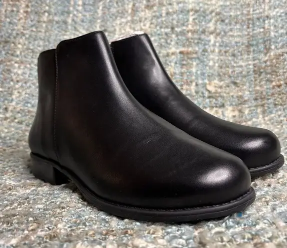 Walking Cradles Lewis Nappa Leather Boots in Black Size 6