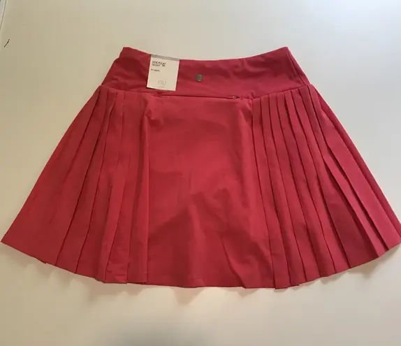 Calia Women's 14" Side Pleat Court Skort in Dark Plink Size XL NWT