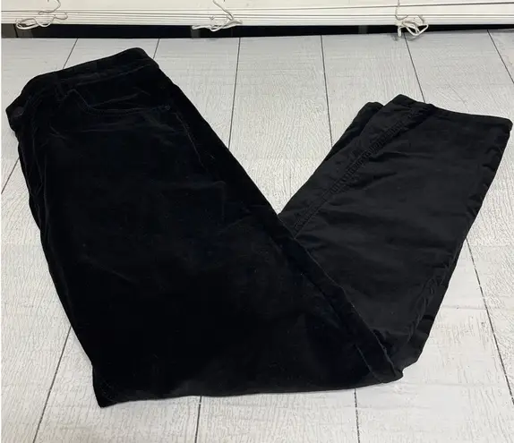 Broome Street Kate Spade Black Velvet Pants Size 30
