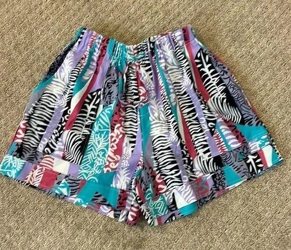 Miss Look Tribal Print Pull On Drawstring Shorts