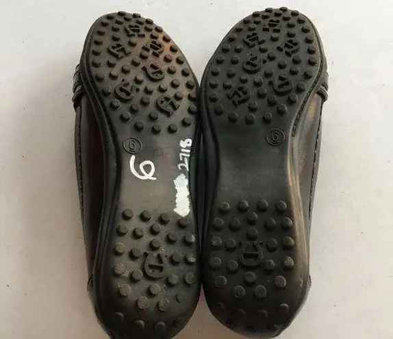 Etienne Aigner Sven Loafers Shoes Horsebit Logo Dark Brown Leather Women…