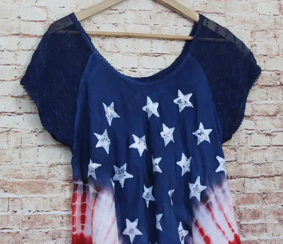 Ace fashions | Patriotic Red/White/Blue Tunic